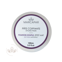 Pâte coiffante effet mat – Fixation souple naturelle