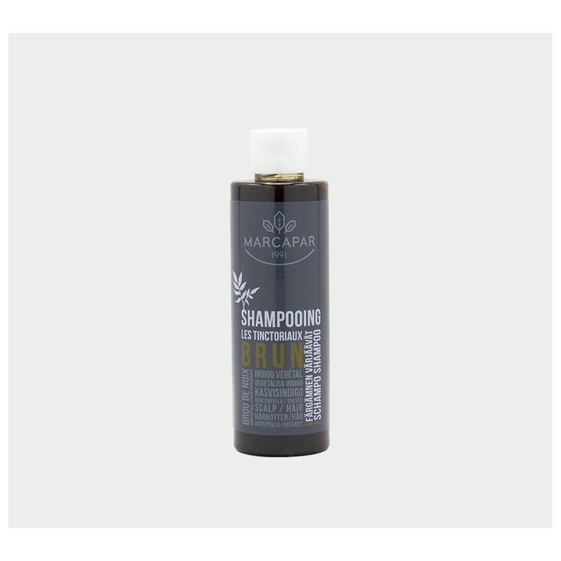 Shampooing brun Les Tinctoriaux pour cheveux foncés naturels ou colorés